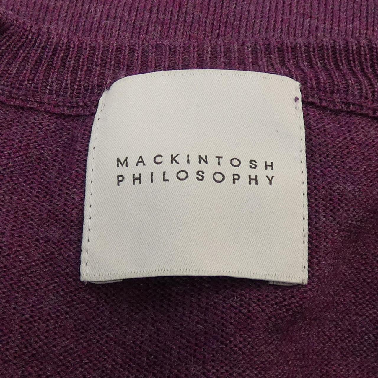 マッキントッシュフィロソフィー MACKINTOSH PHILOSOPH ニット