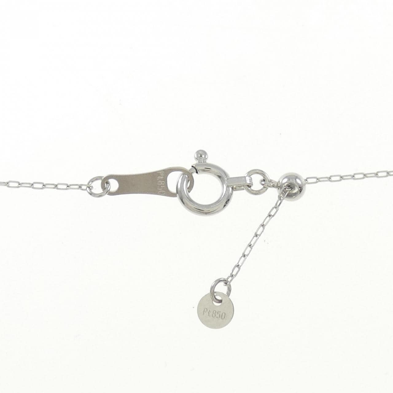 【新品】PT ダイヤモンド ネックレス 0.17CT