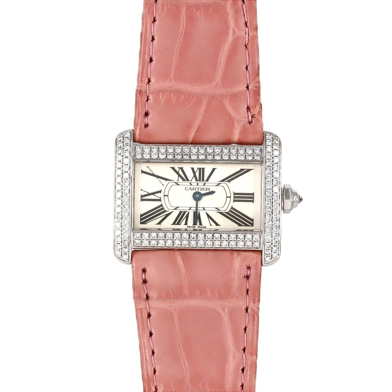 カルティエ ミニタンクディヴァン WG/2D WA301236 WG クォーツ