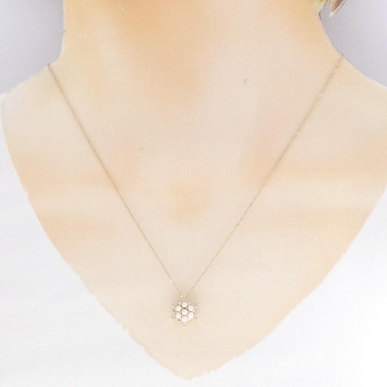 K18YG アコヤパール ネックレス