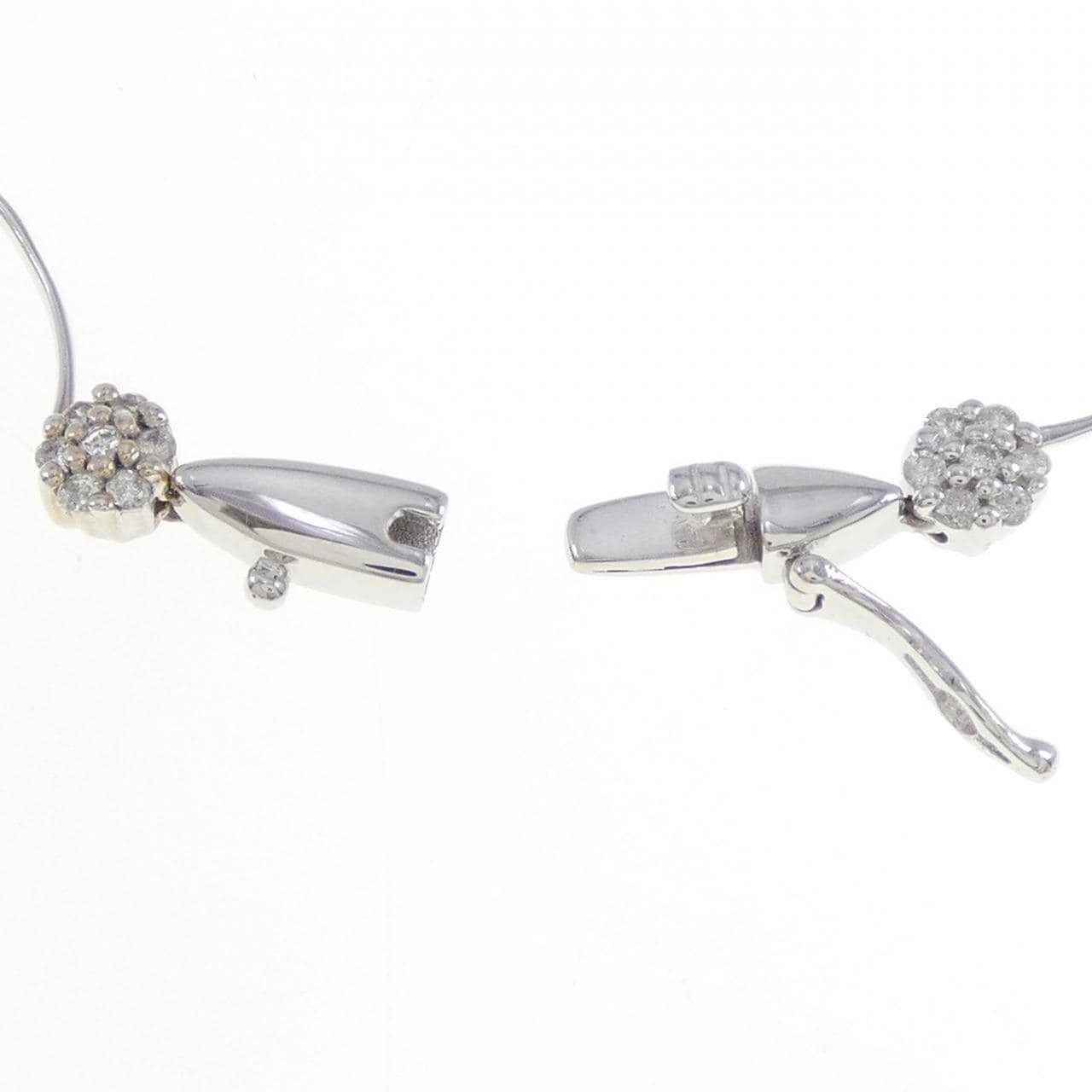 K18WG Diamond Bracelet 0.66CT