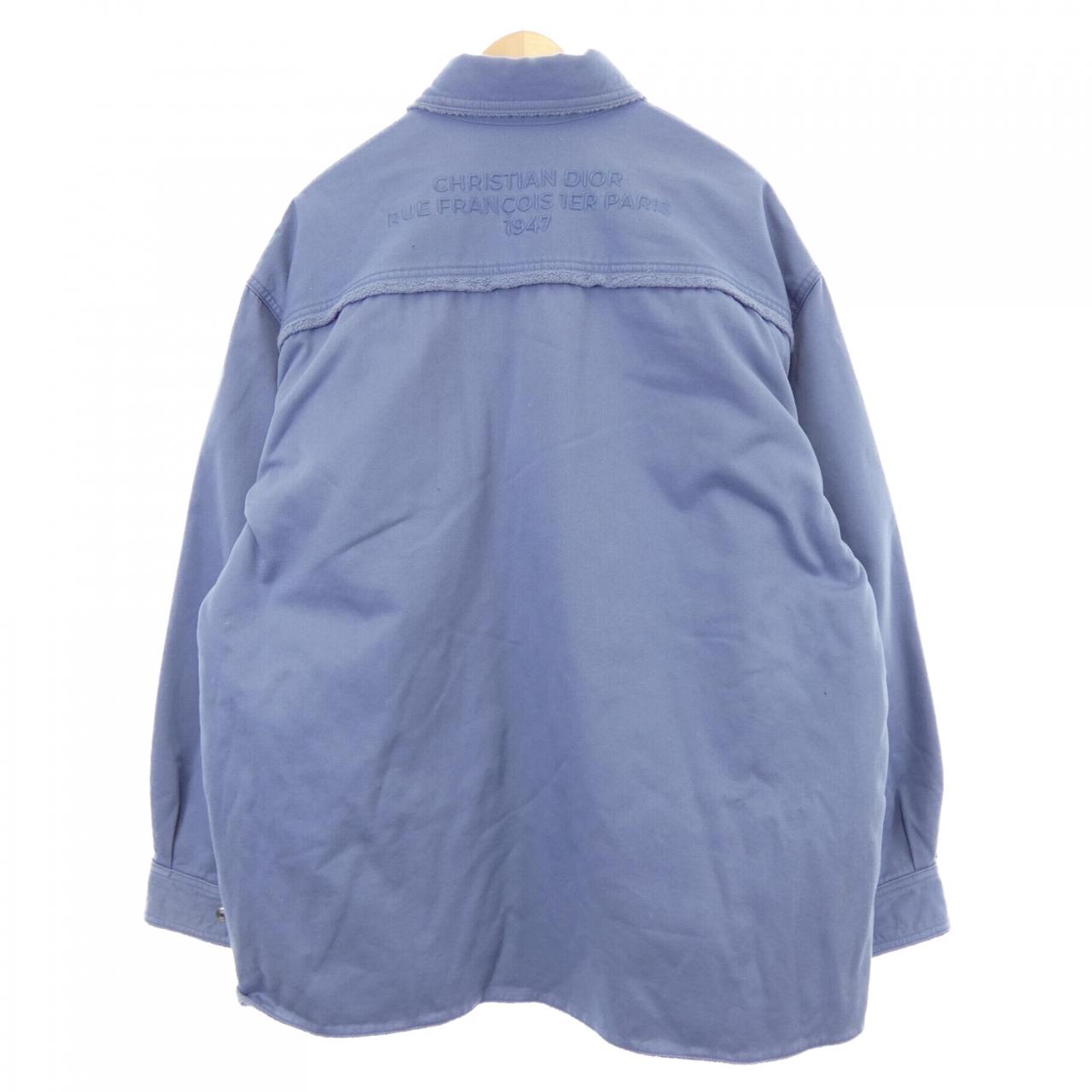 ディオール DIOR DIOR 1947 フリースバックギャバジンオーバーシャツディテール 413D587AY540 シャツ