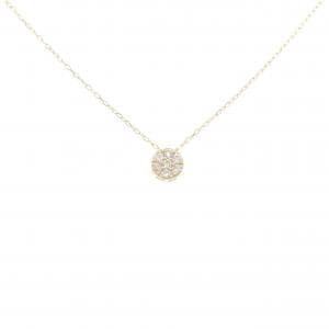 K18YG ダイヤモンド ネックレス 0.15CT