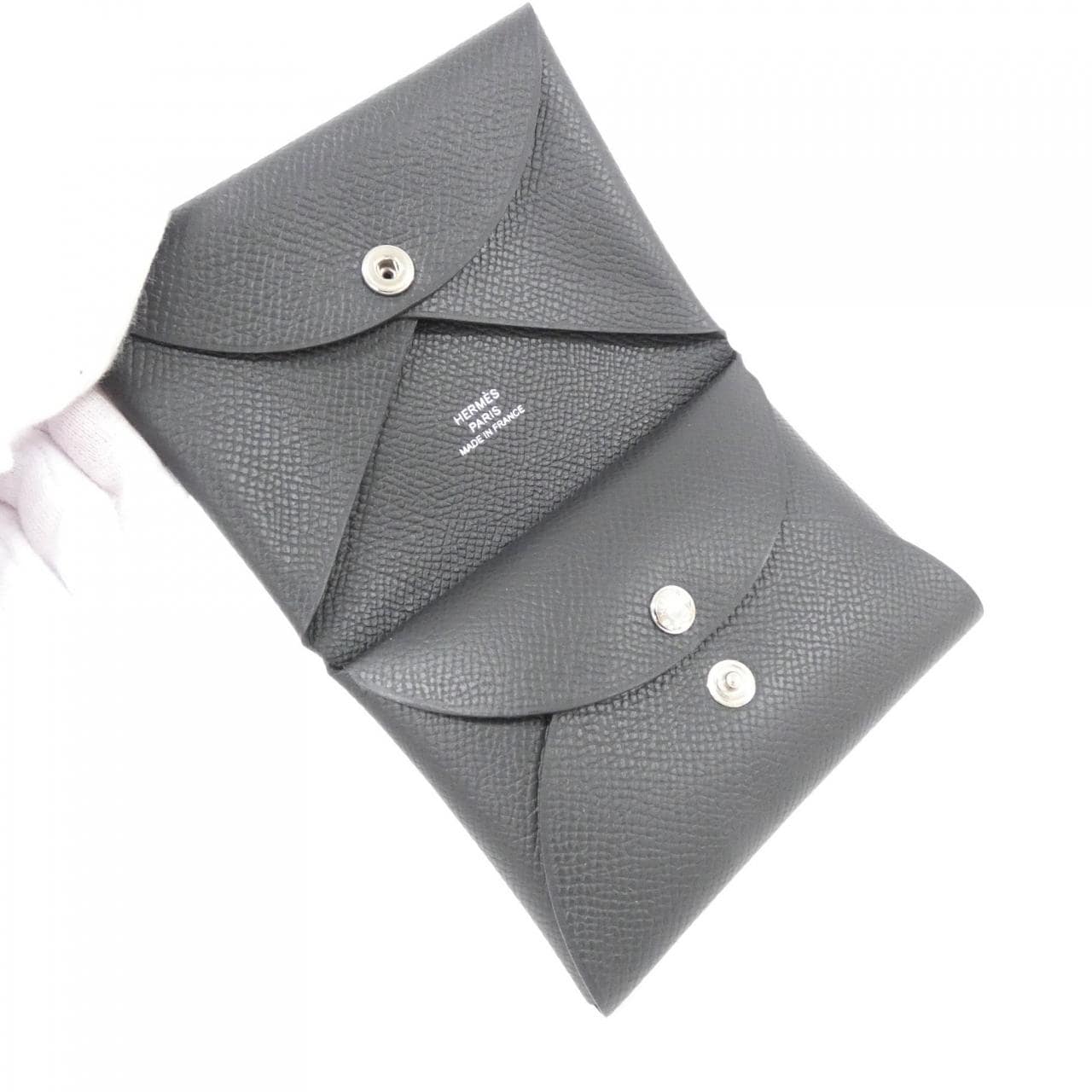 【未使用品】エルメス カルヴィ デュオ 083035CK コインケース