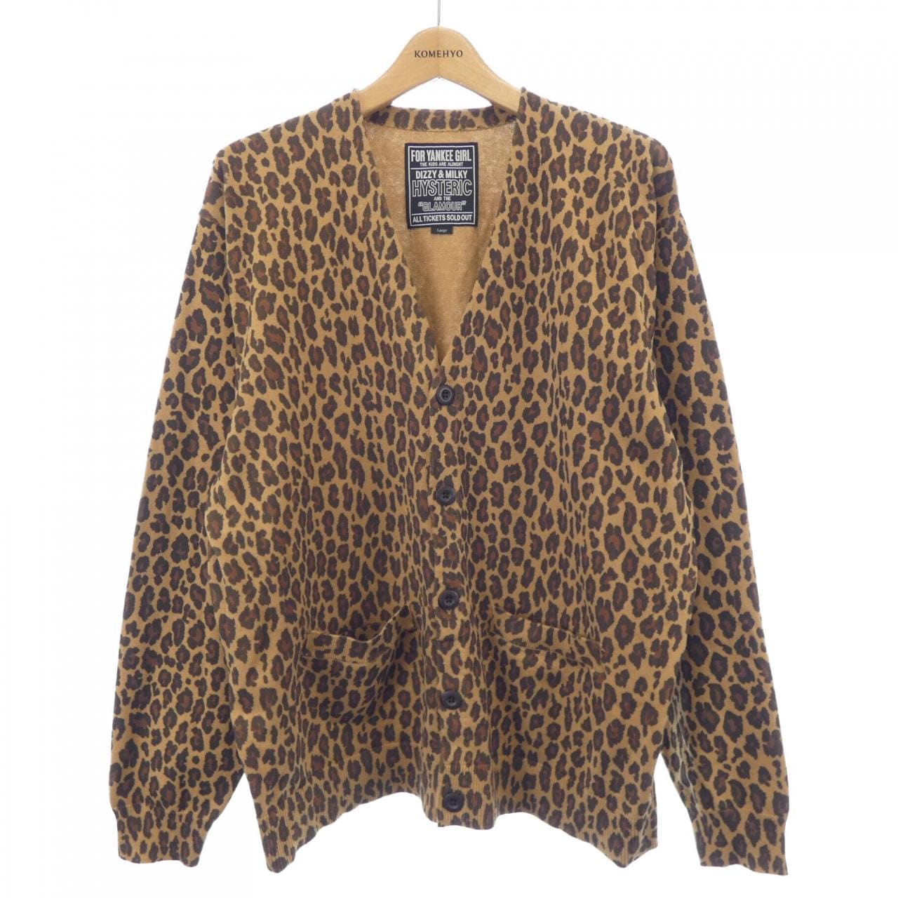 ヒステリックグラマー HYSTERIC GLAMOUR カーディガン