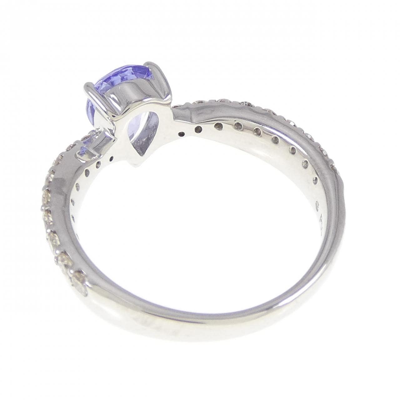 PT タンザナイト リング 0.58CT
