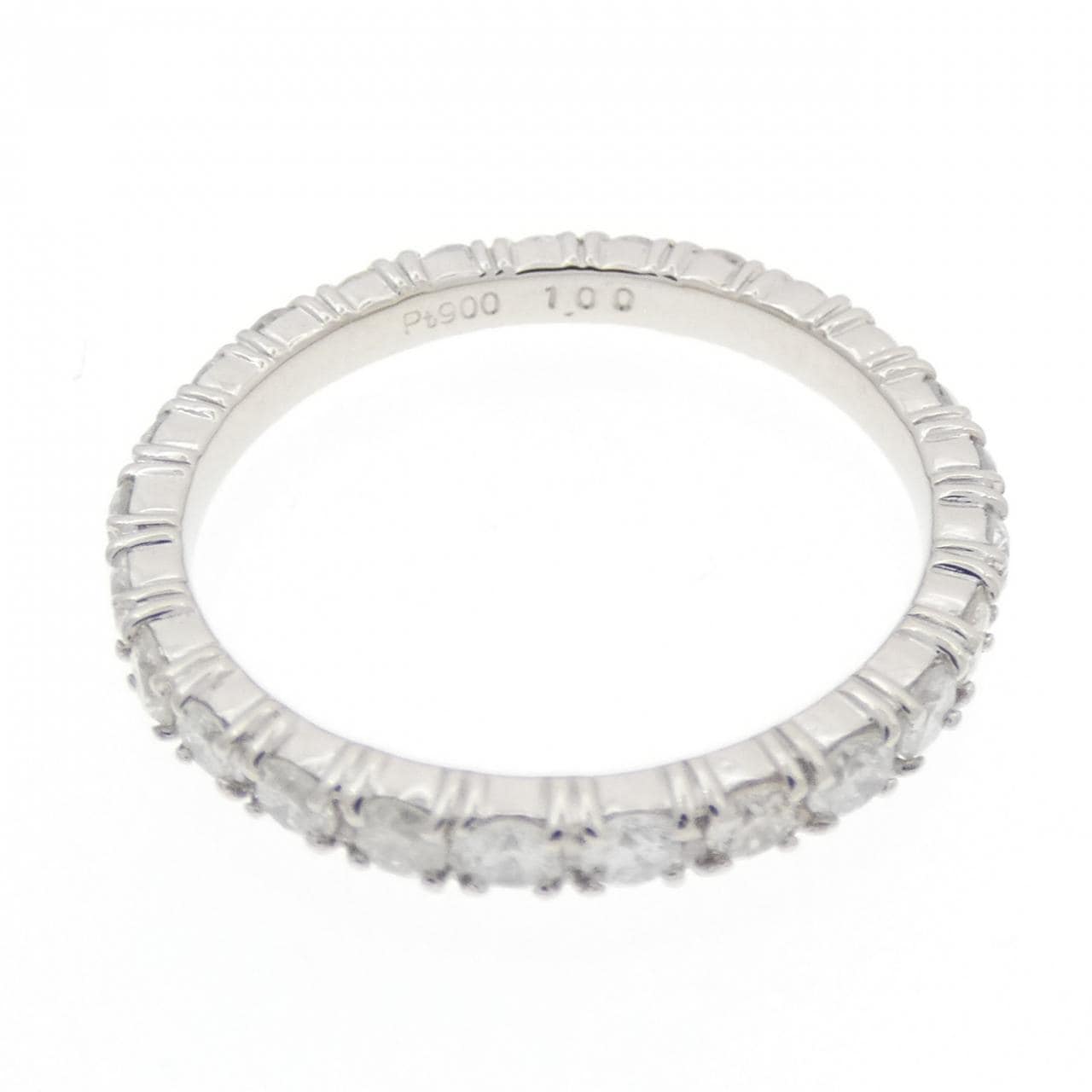 PT900 フルエタニティ ダイヤモンド リング 1.00CT