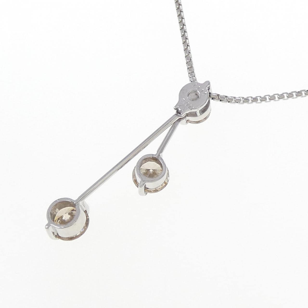 PT900/PT850 ダイヤモンド ネックレス 1.002CT