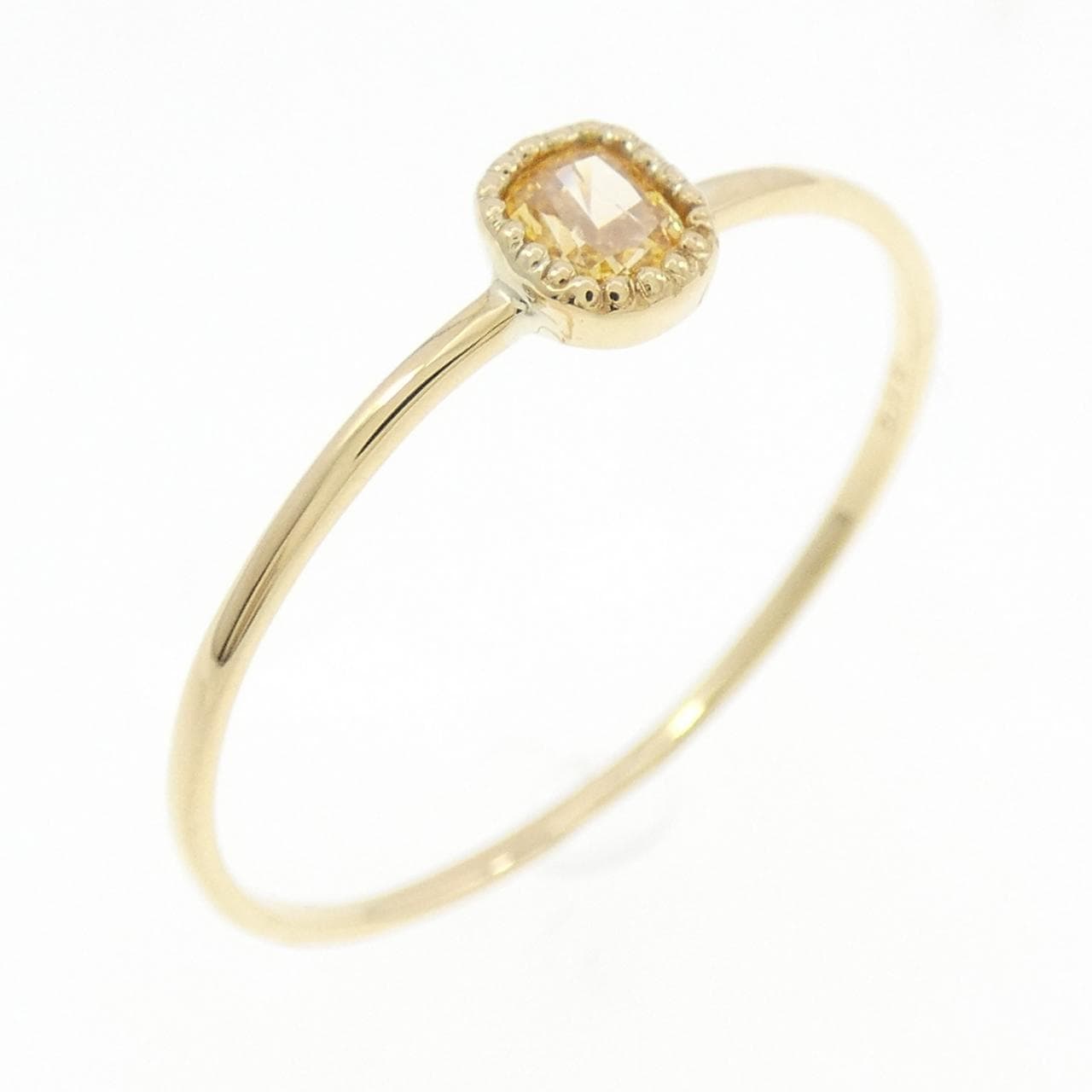 K18YG ダイヤモンド リング 0.15CT
