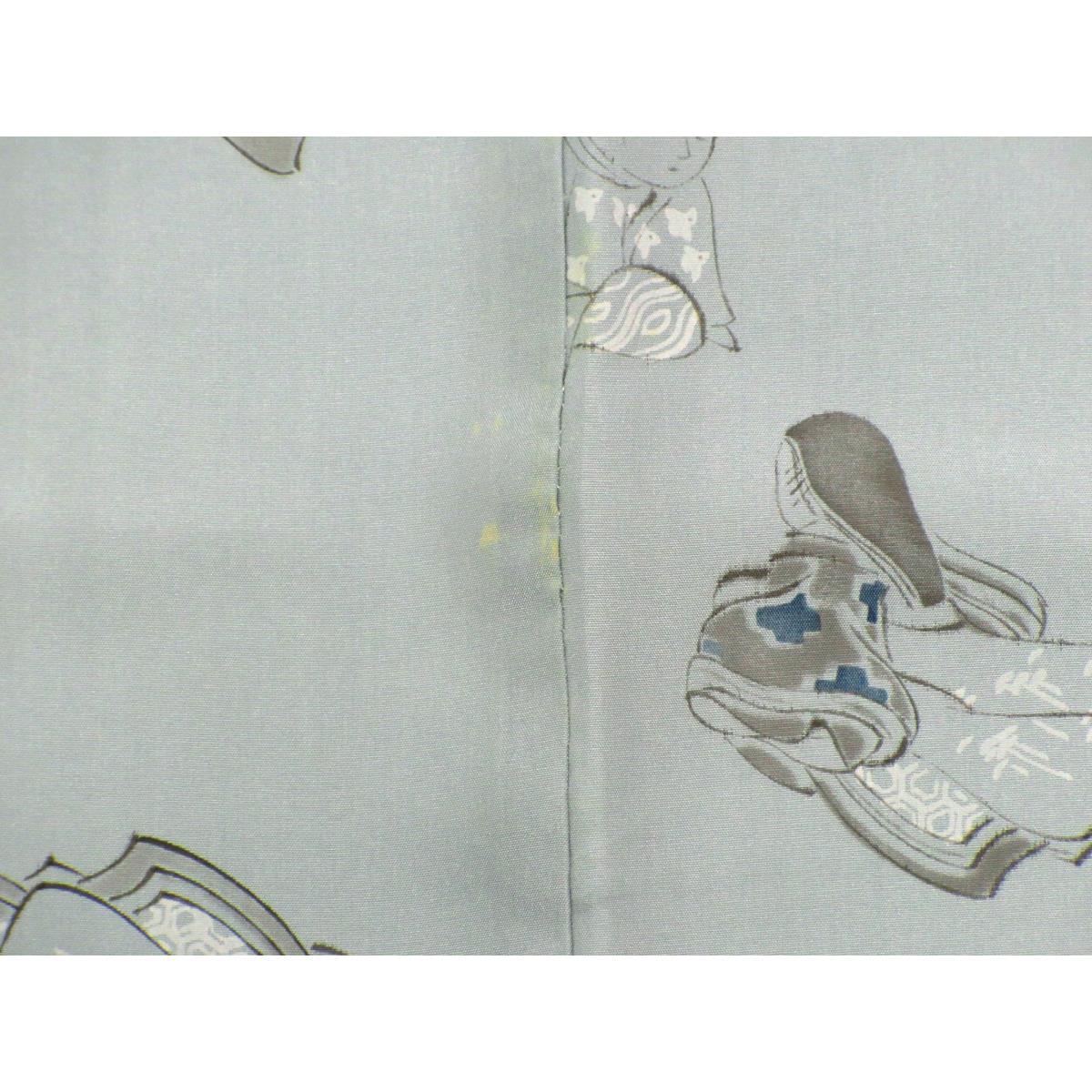 【未使用品】男物　横双大島紬　きもの・羽織・長襦袢　３点セット
