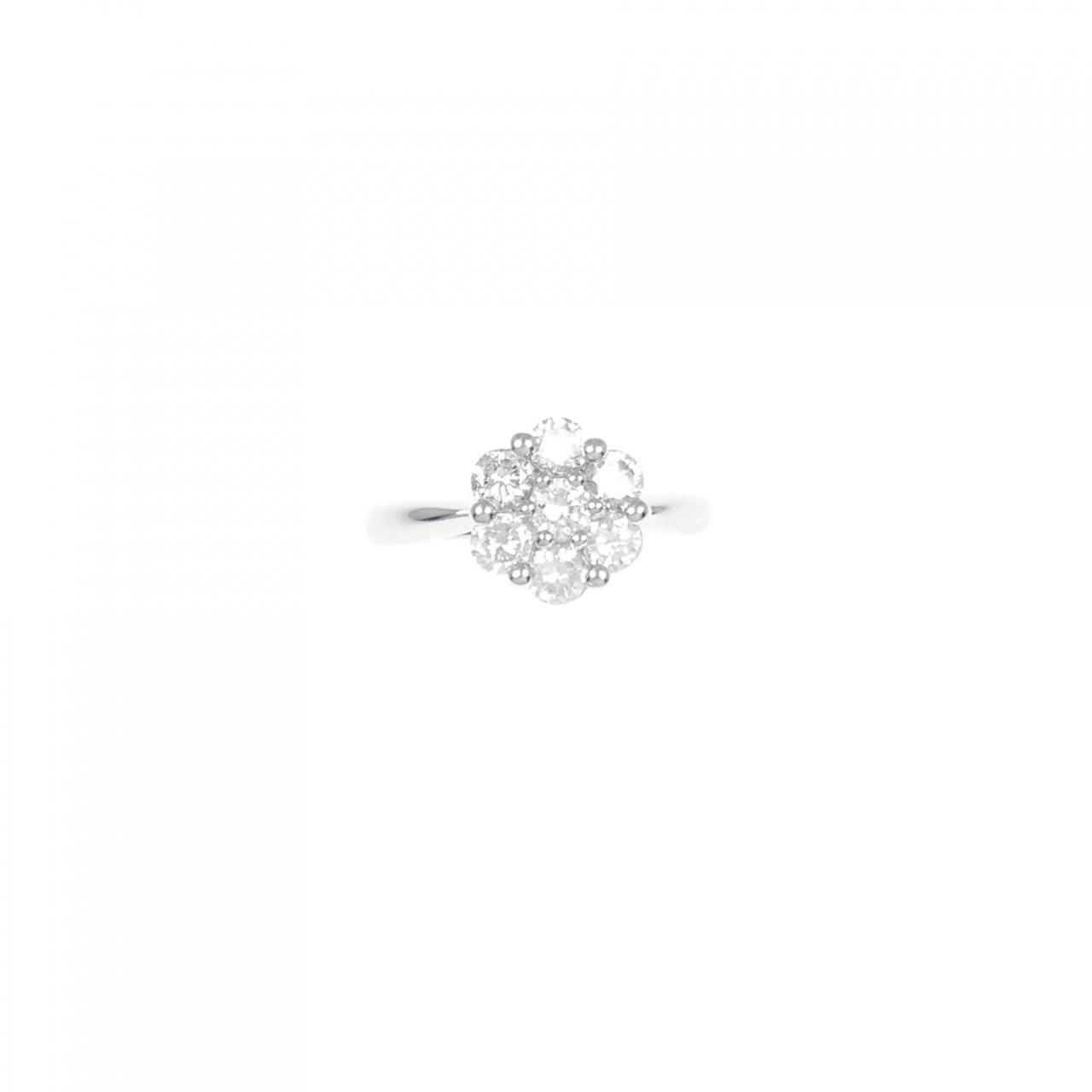 PT フラワー ダイヤモンド リング 1.00CT