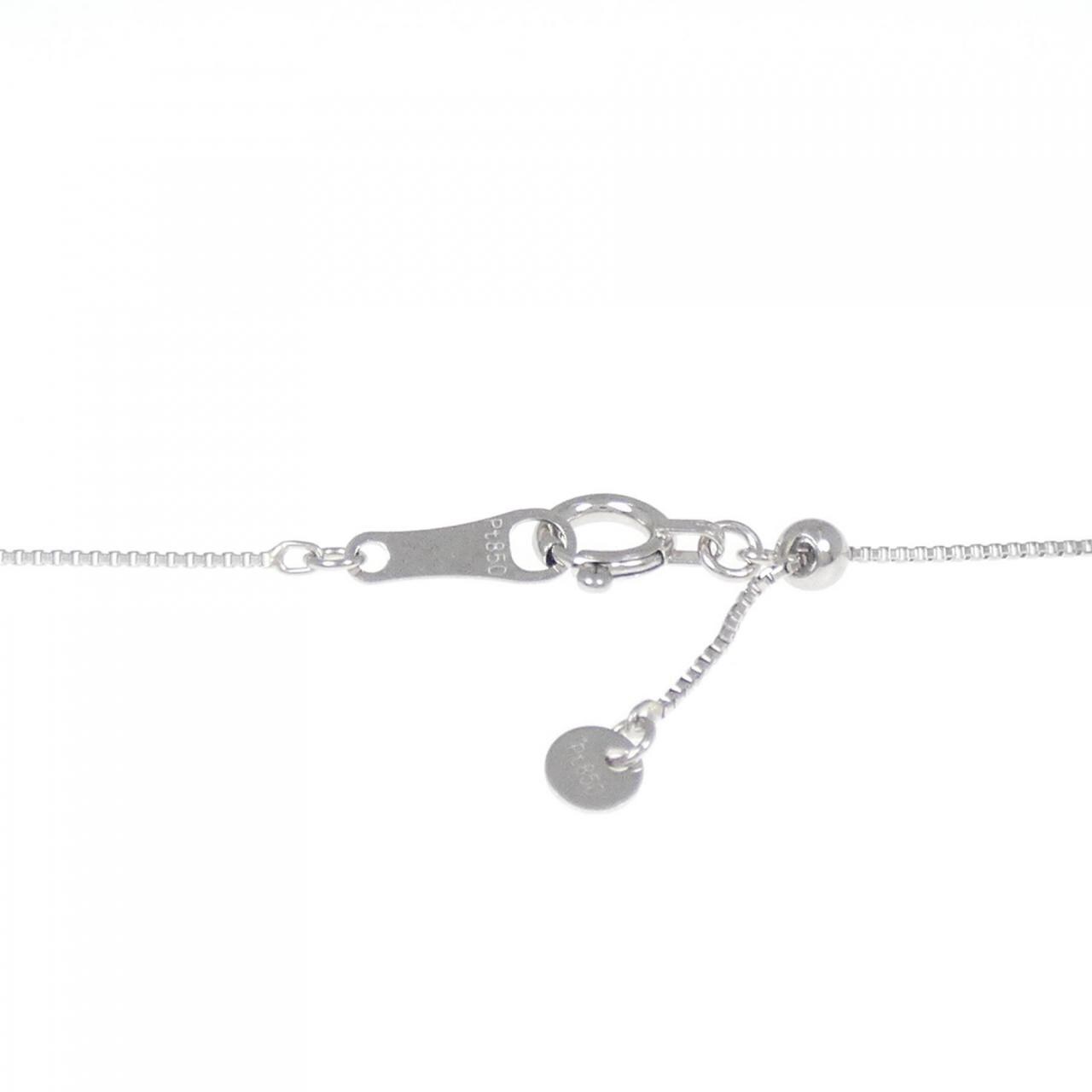 【新品】PT ダイヤモンド ネックレス 0.68CT