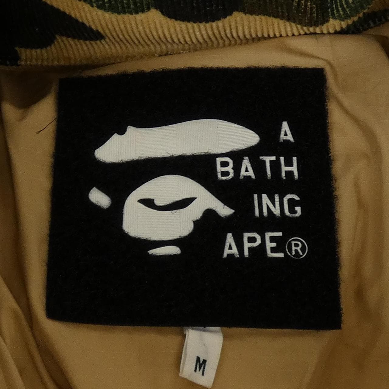 アベイシングエイプ A BATHING APE ダウンジャケット