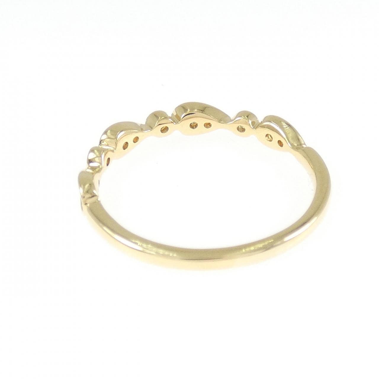K18YG ダイヤモンド リング 0.13CT