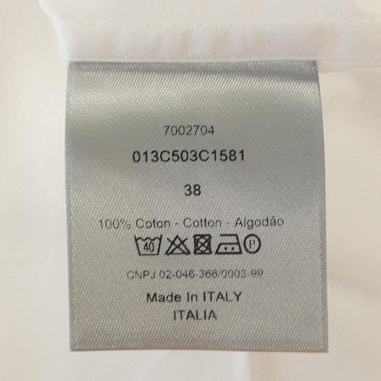 ディオール DIOR 013C503C1581 S／Sシャツ