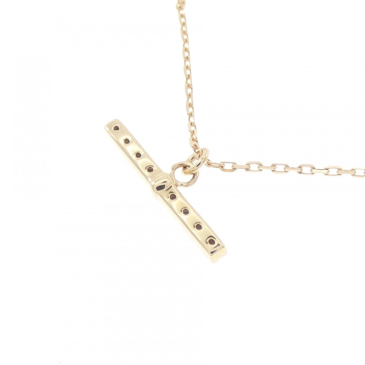 アガット ダイヤモンド ネックレス 0.02CT