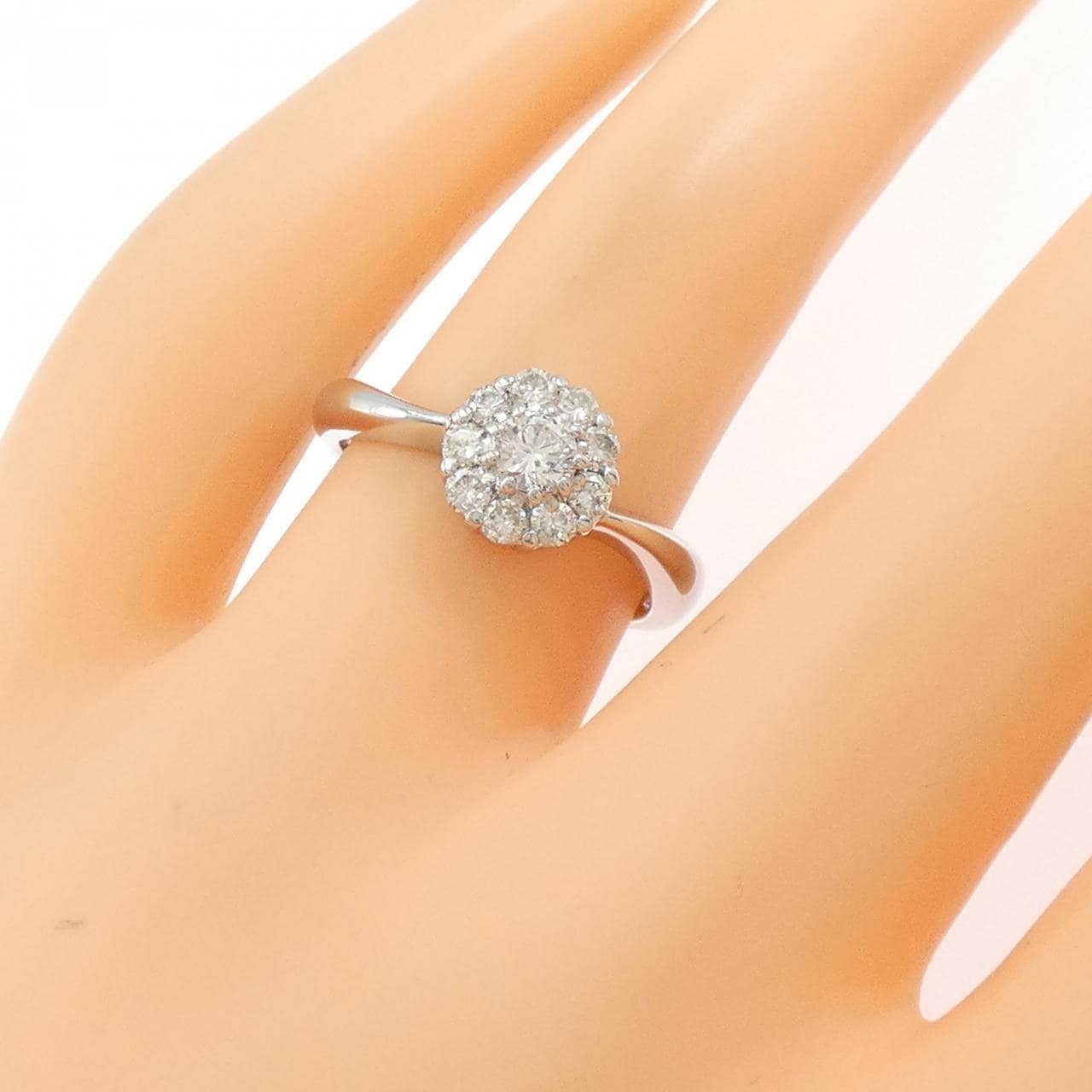 PT900 ダイヤモンド リング 0.50CT