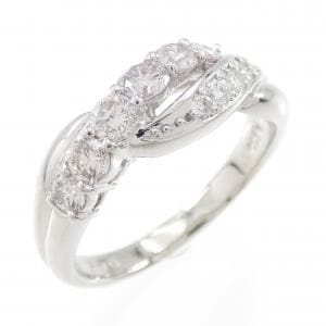 PT ピンクダイヤモンド リング 0.45CT