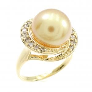 ジーエスティービー 白蝶パール リング 11.7mm