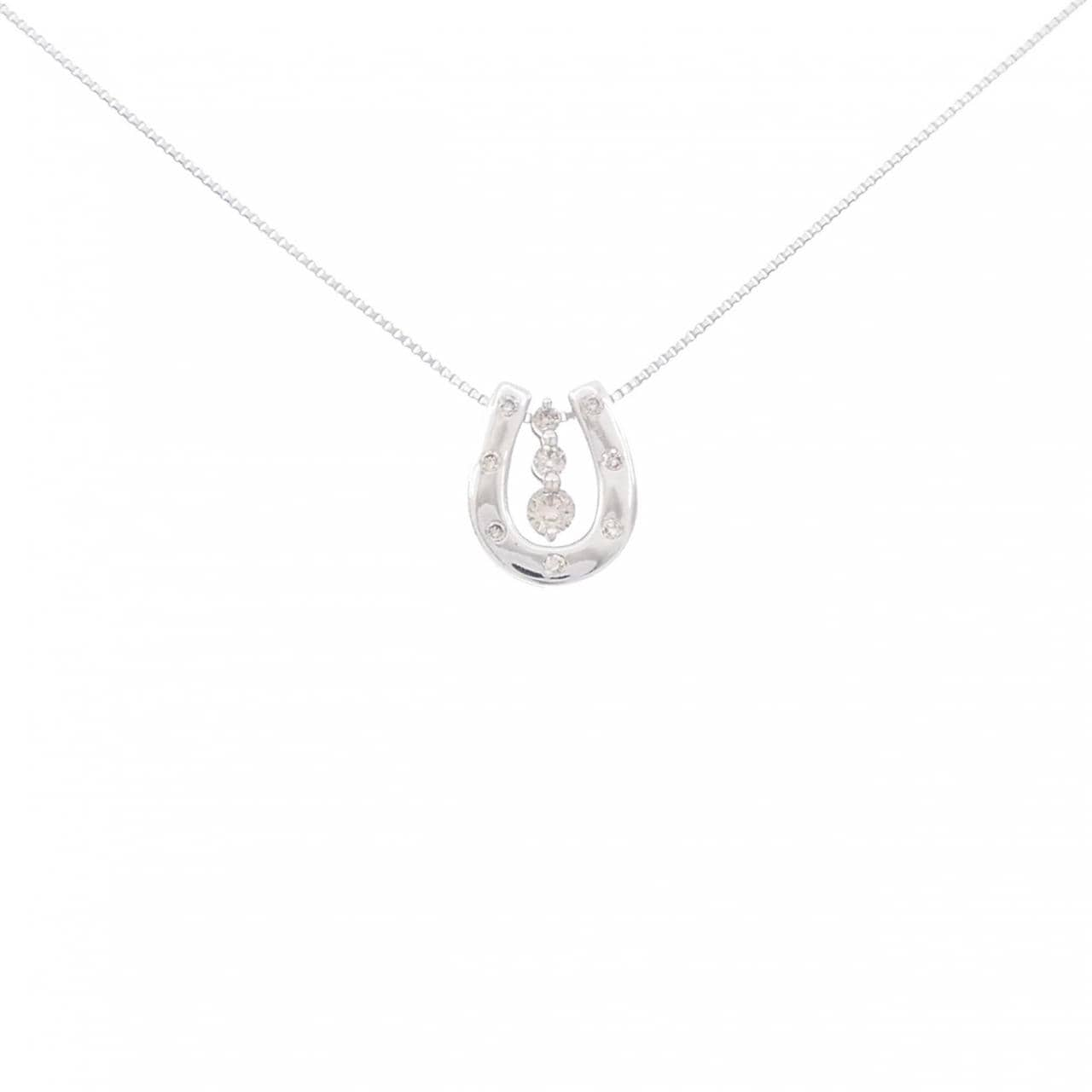 pt Diamond necklace