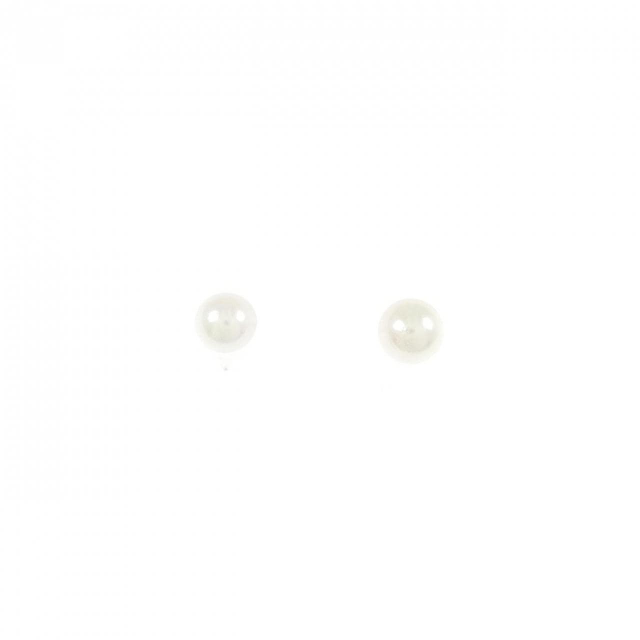 【新品】K18YG アコヤパール ピアス 3mm