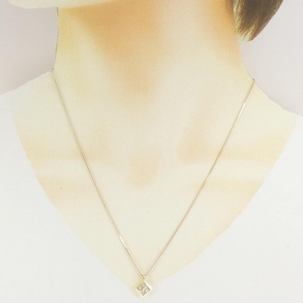 K18YG ダイヤモンド ネックレス 0.70CT