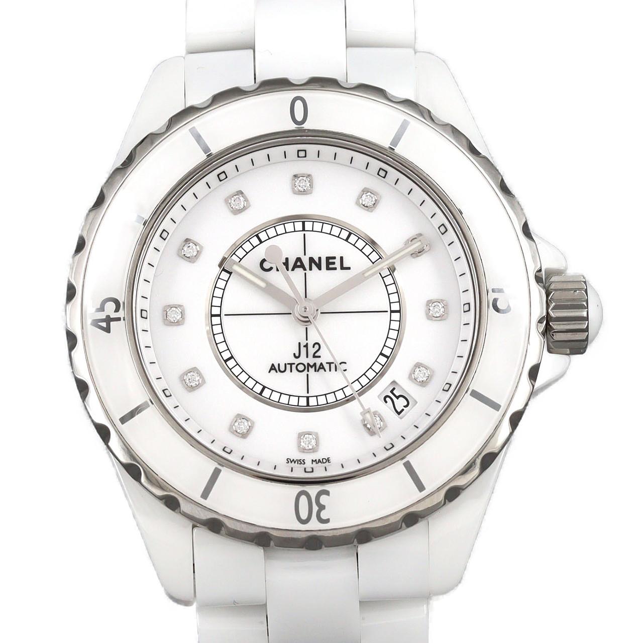 シャネル J12 38mmセラミック･12P H1629 セラミック 自動巻