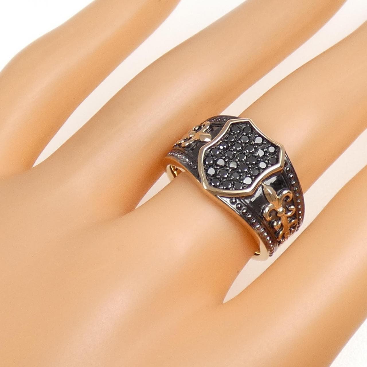 K18PG/K18BG ダイヤモンド リング 0.41CT