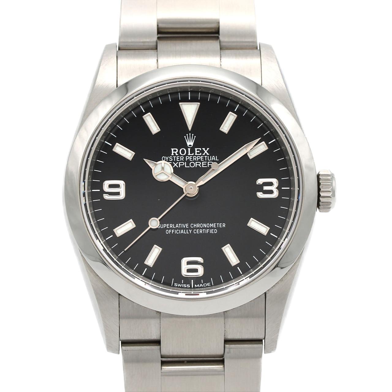 【ノーメンテナンス還元価格】ロレックス エクスプローラーI 114270 SS 自動巻 ランダム番