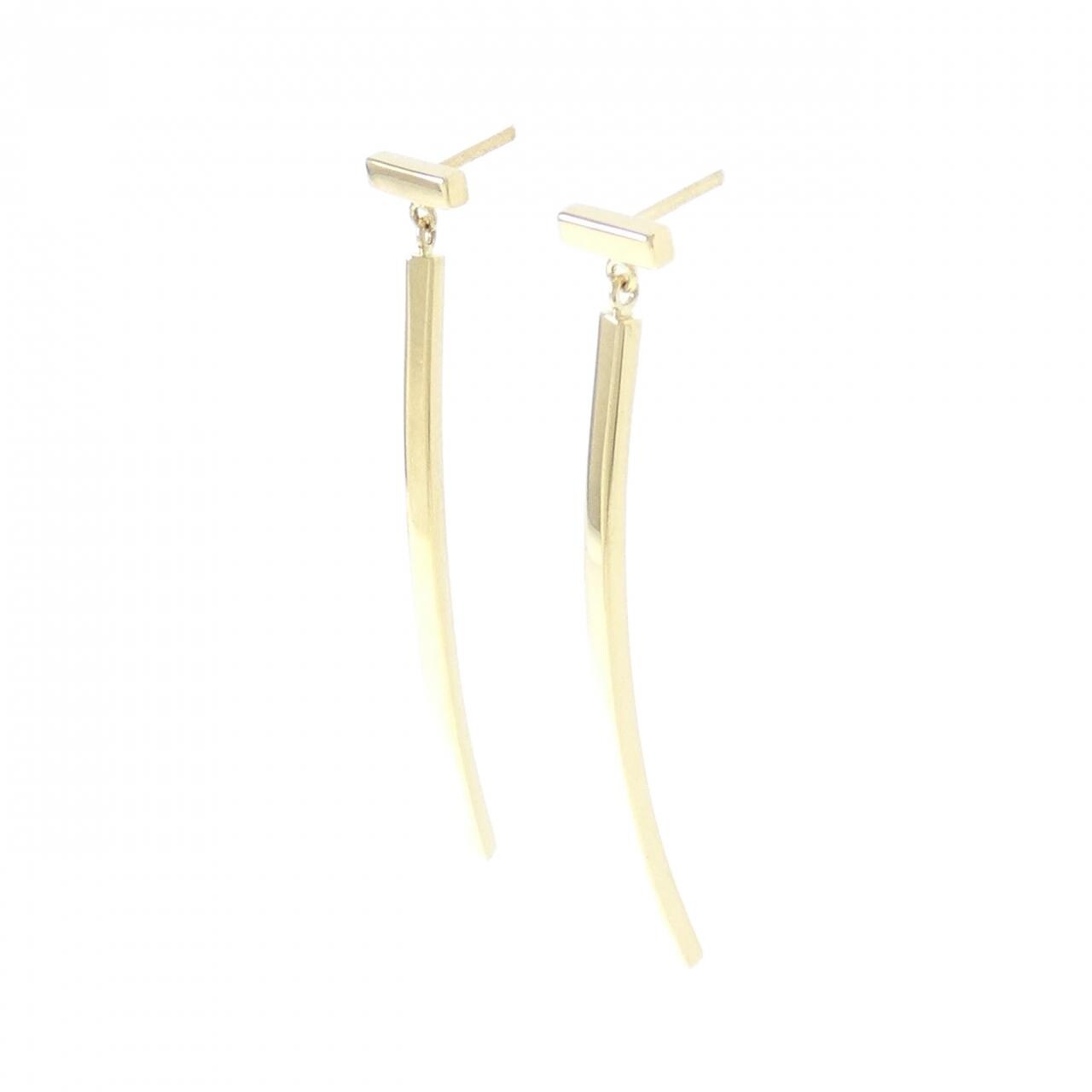 TIFFANY T wire bar earrings