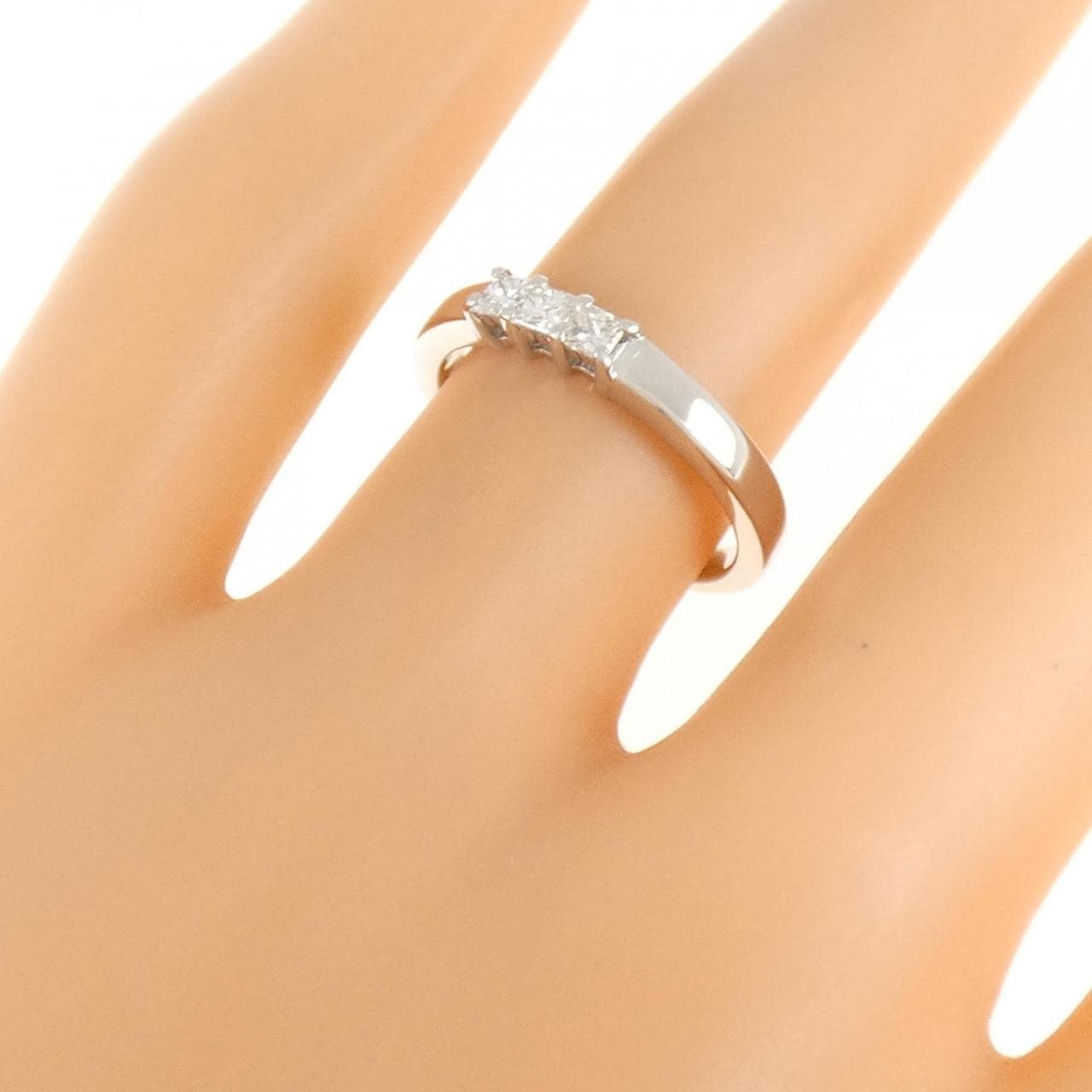 PT999 ダイヤモンド リング 0.15CT