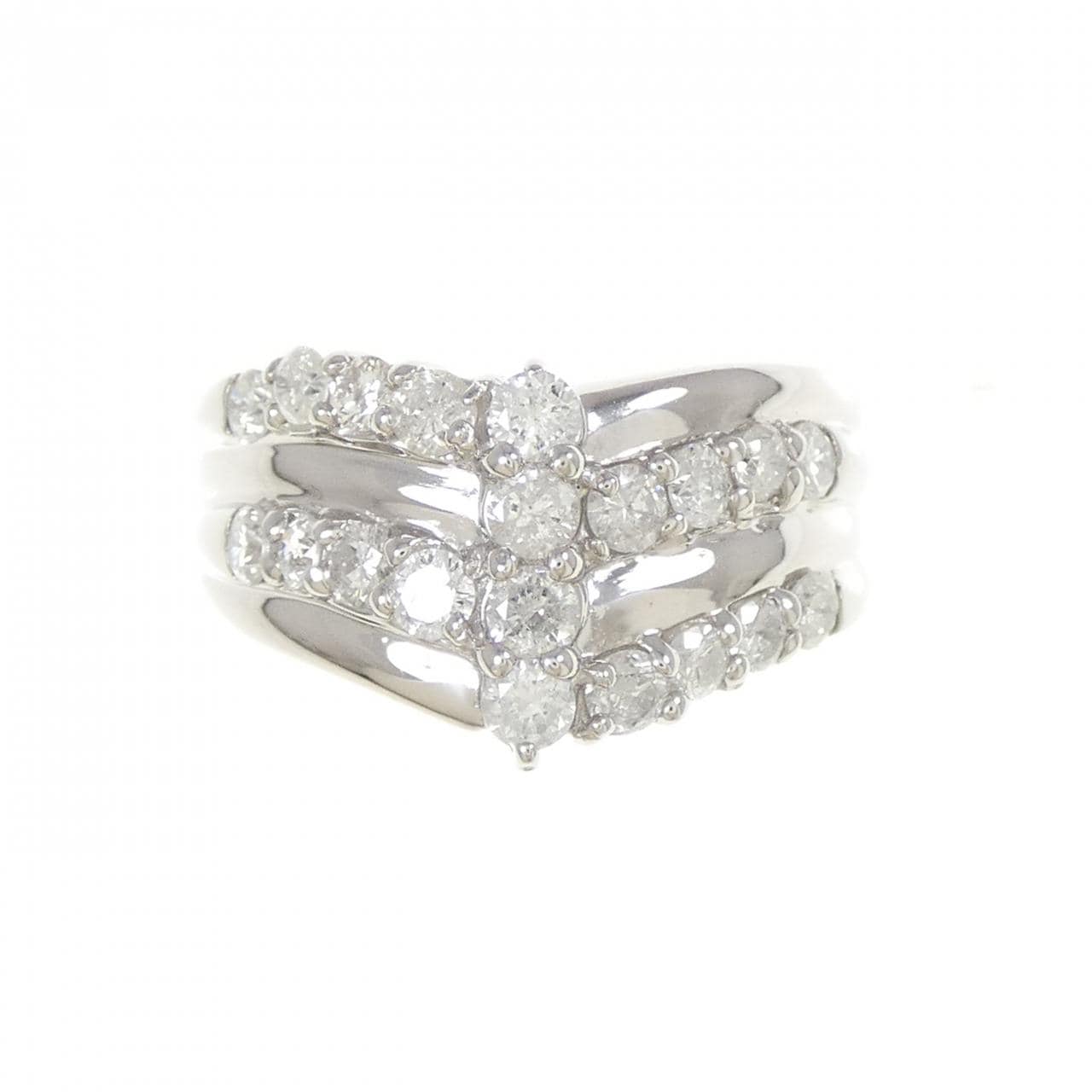 PT900 ダイヤモンド リング 1.00CT