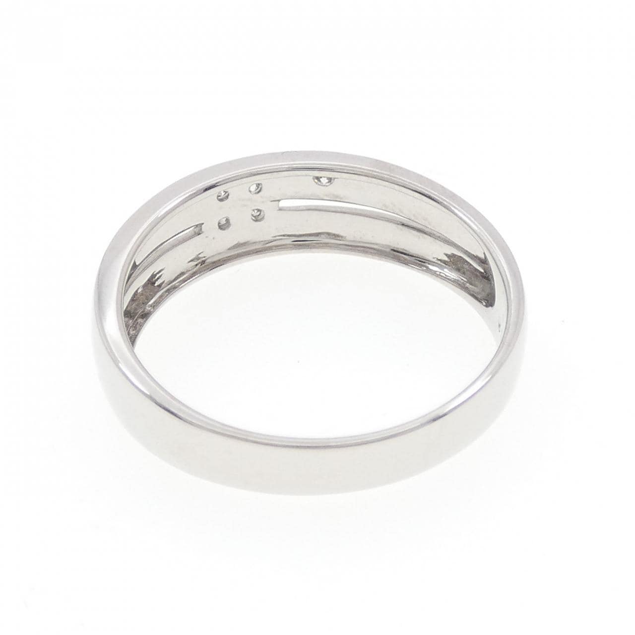 K18WG ダイヤモンド リング