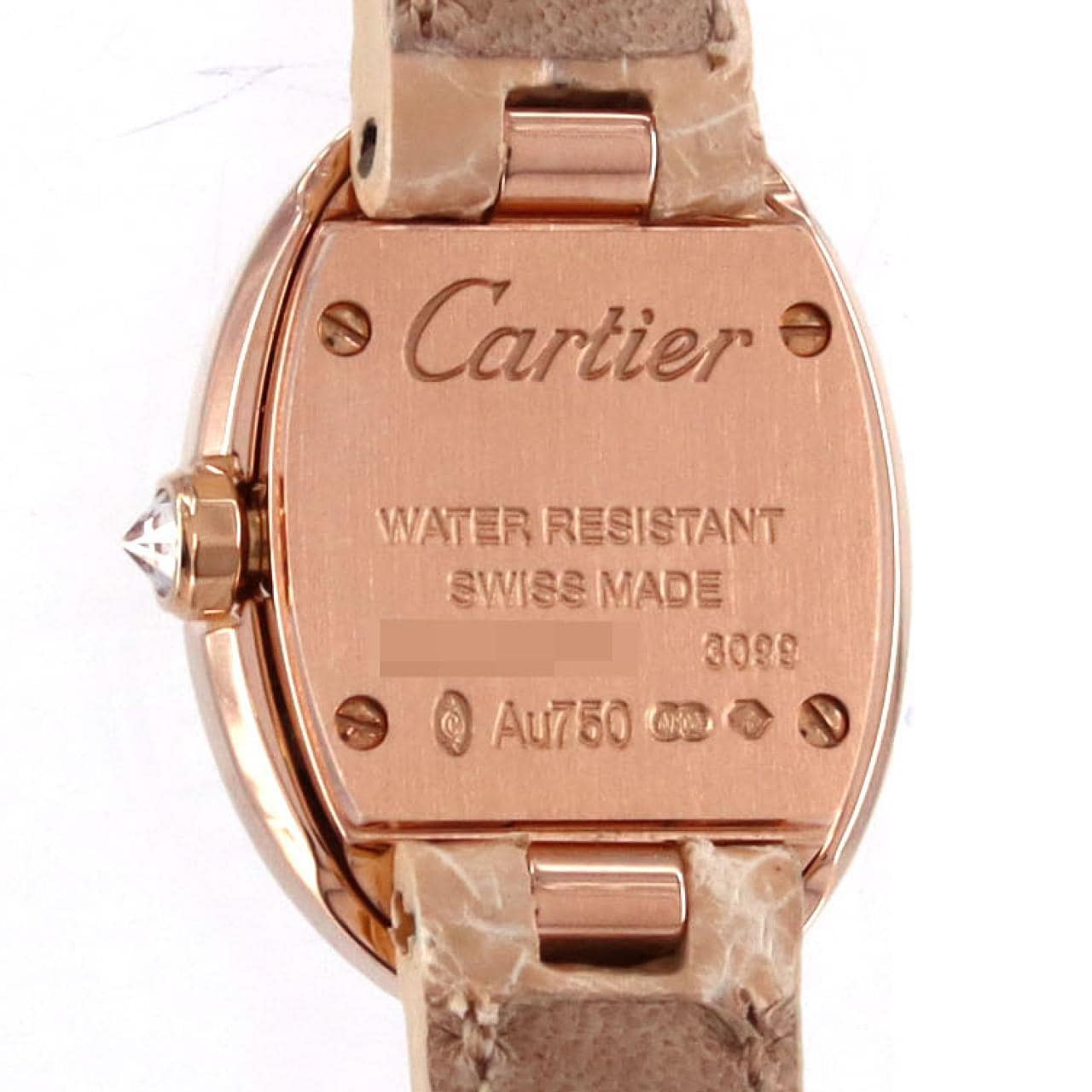 Cartier Mini Baignoir PG/D WB520028 PG/RG石英