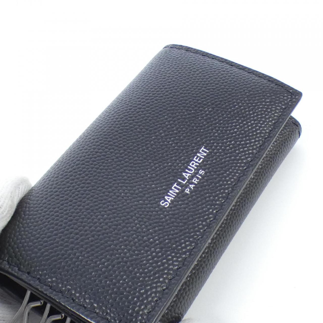 [BRAND NEW] SAINT LAURENT 685557 BTY0N Key Case