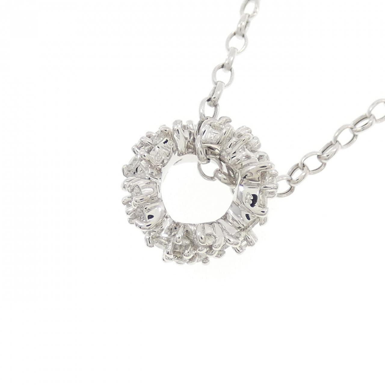 ポンテヴェキオ ダイヤモンド ネックレス 0.44CT