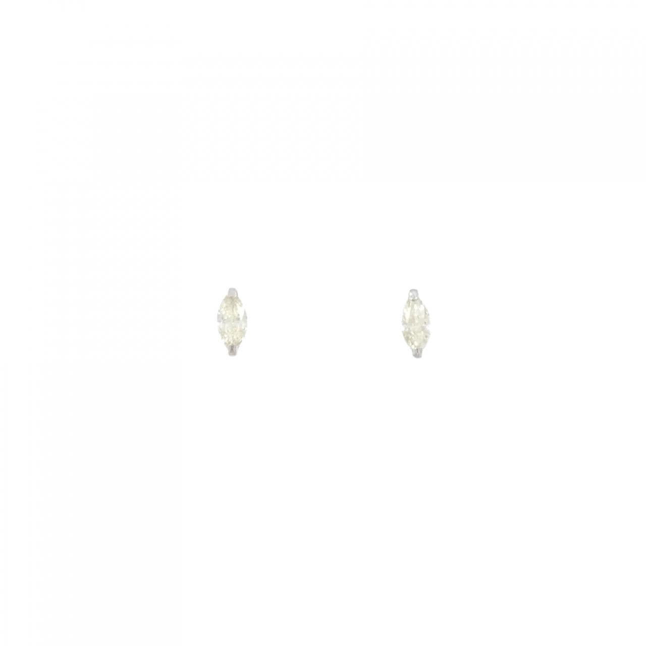【新品】PT900 ダイヤモンド ピアス 0.22CT