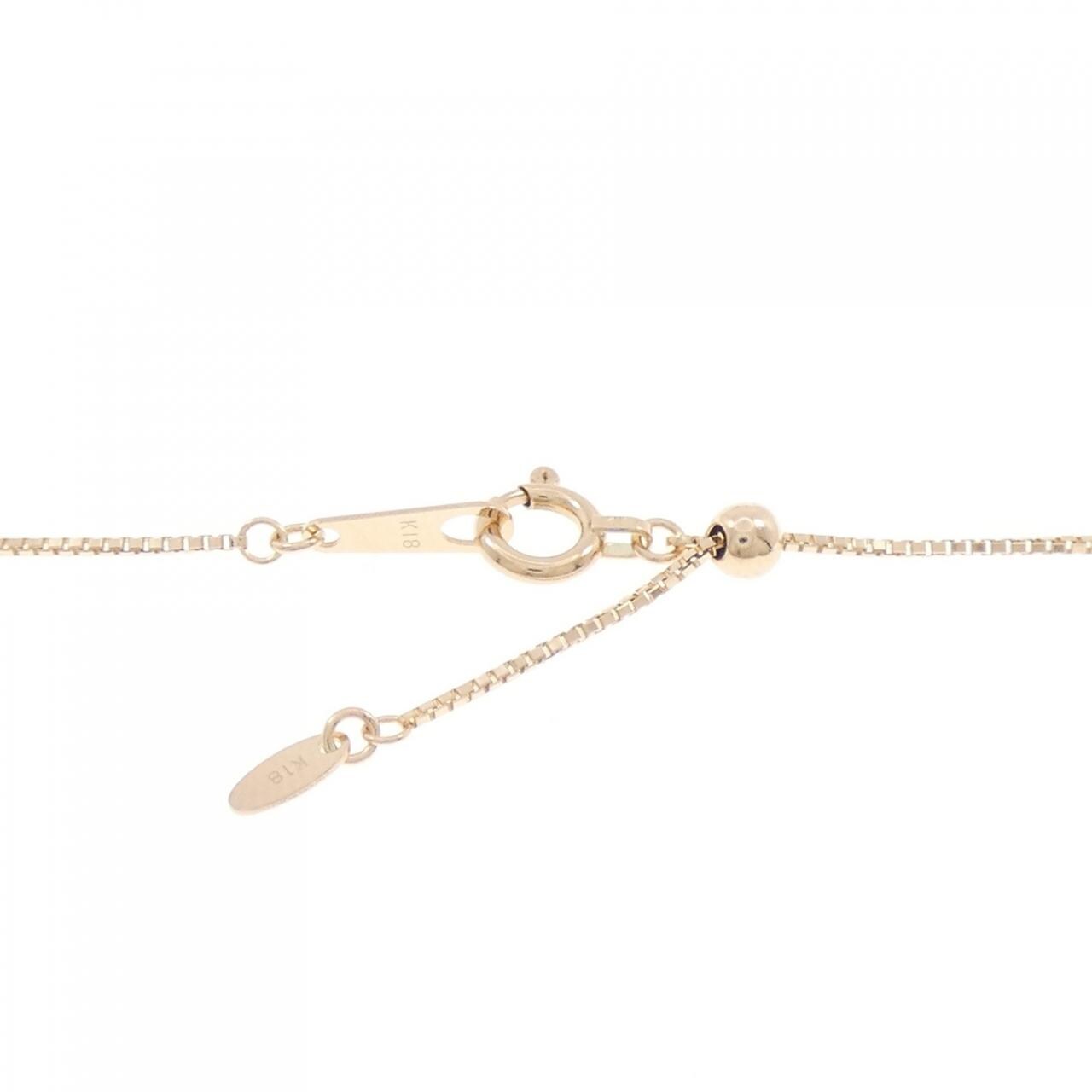 750YG/750WG/K18PG Pavé Diamond Necklace