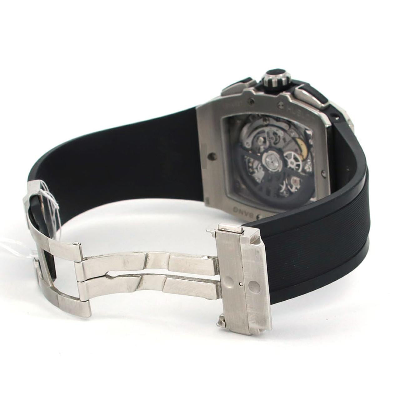 ウブロ スピリットオブビッグバンチタニウムレインボー TI 641.NX.0117.LR.0999 TI 自動巻