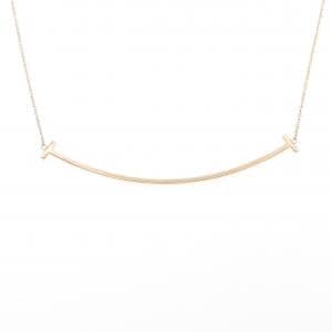 ティファニー Tスマイル ラージ ネックレス