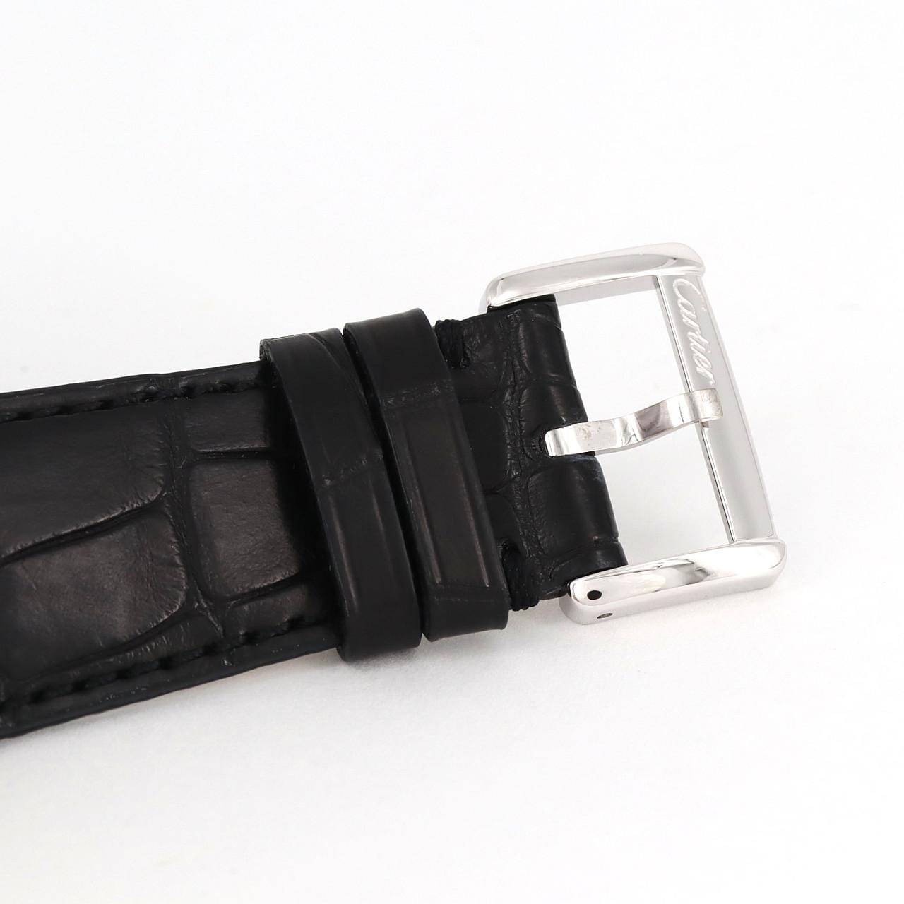 Cartier Mini Tank Divan 白金/2D WA301236 白石英