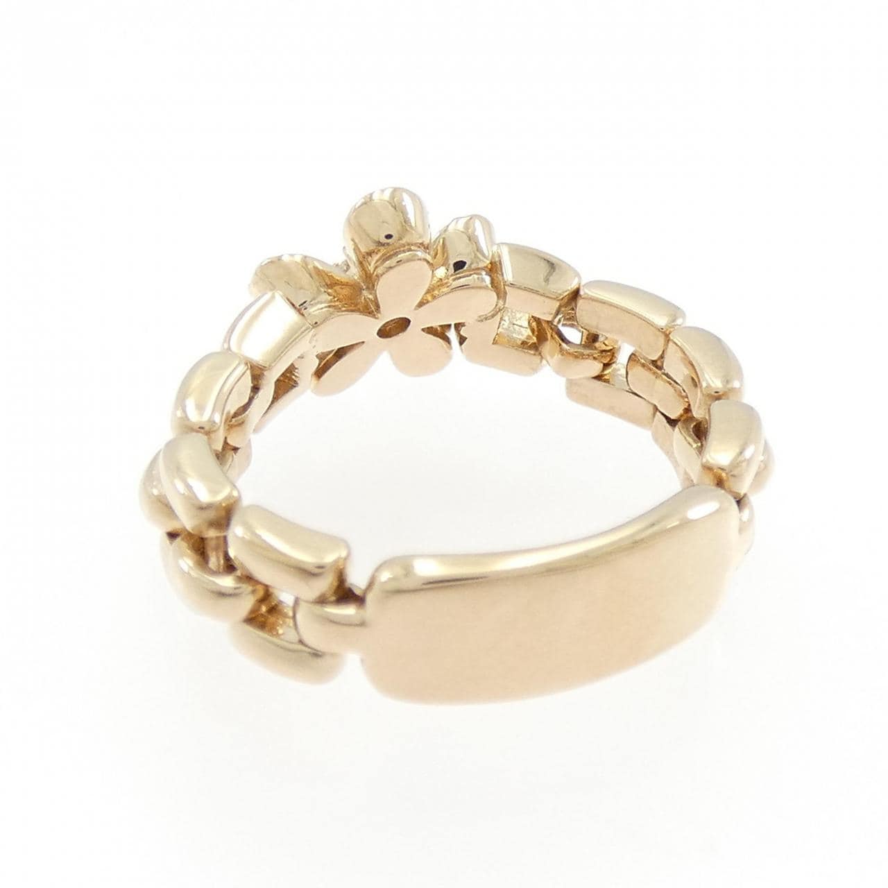 ポンテヴェキオ フラワー ダイヤモンド リング 0.20CT