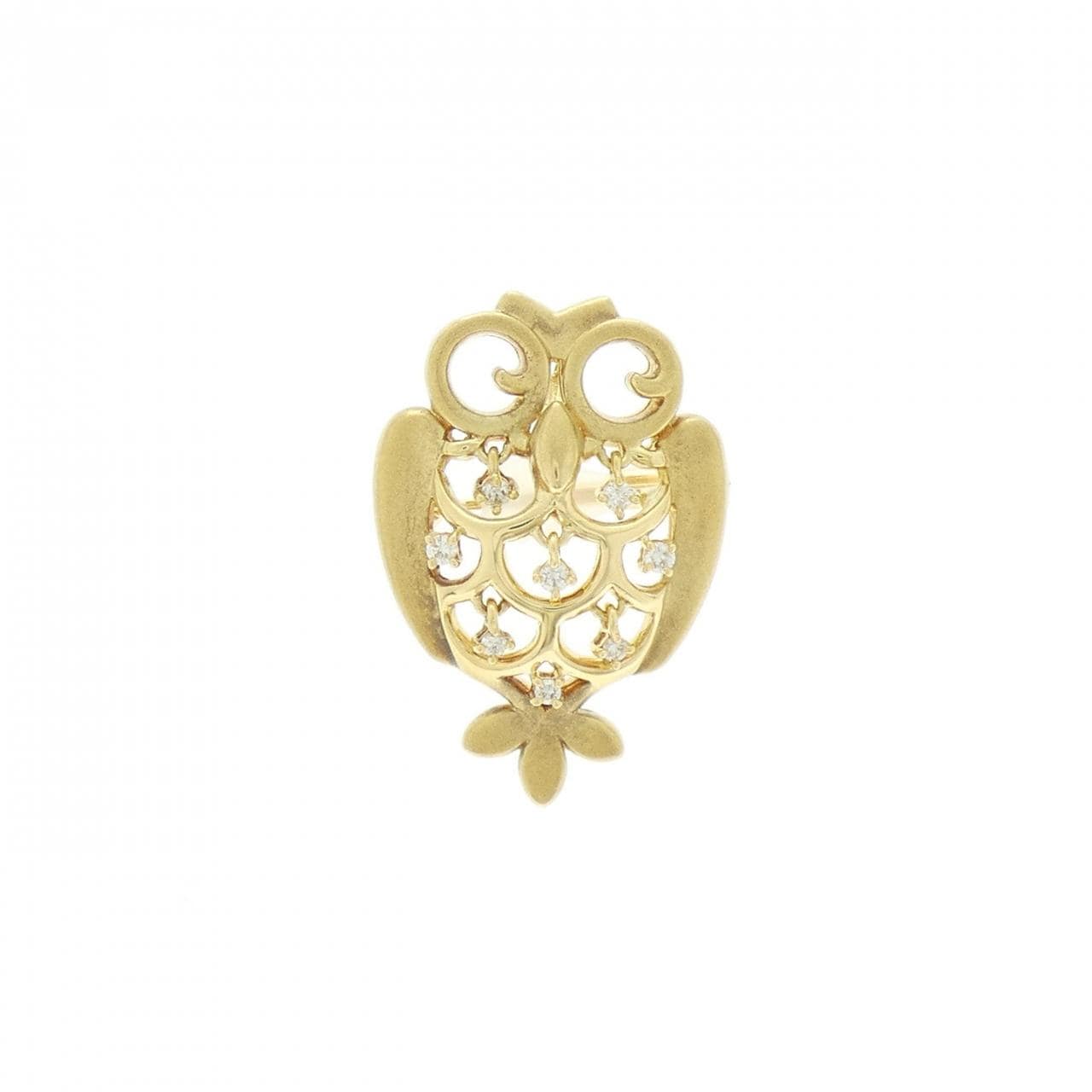 Tasaki鑽石胸針 0.08克拉