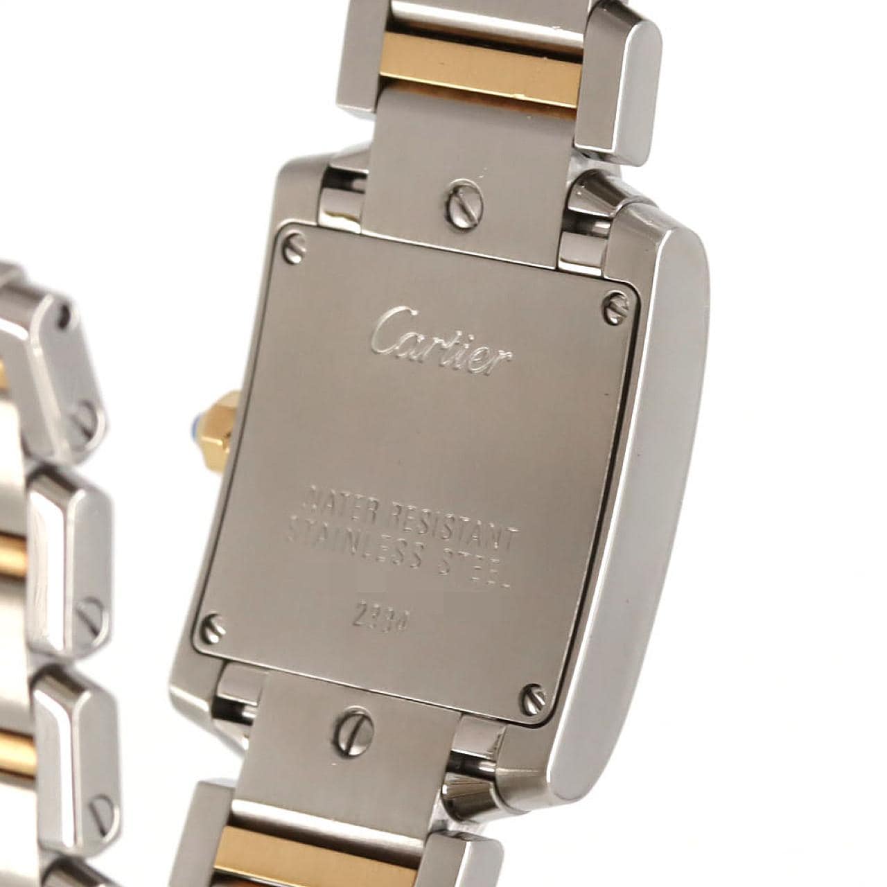 カルティエ タンクフランセーズSM コンビ W51007Q4 SSxYG クォーツ