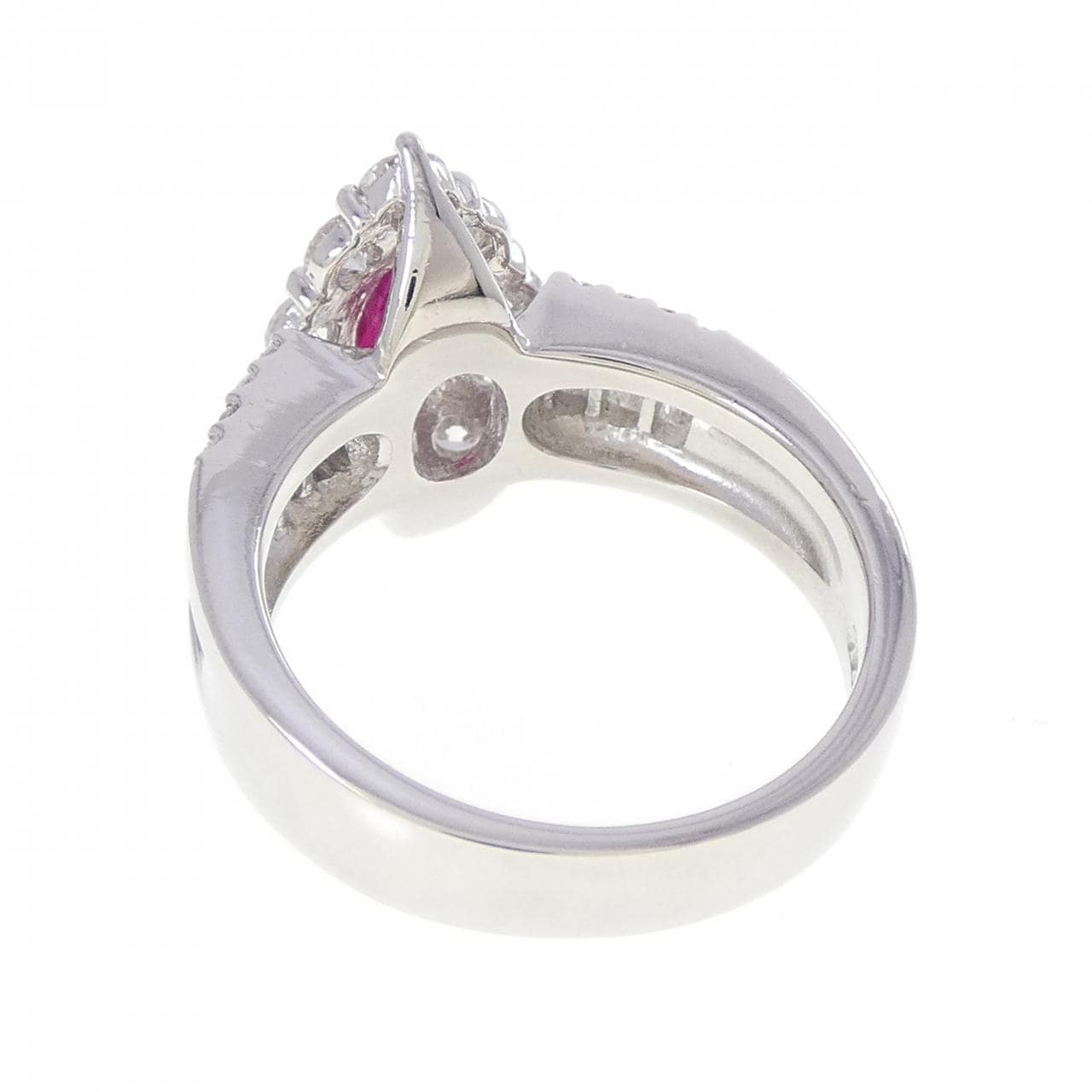 PT900 ルビー リング 1.010CT