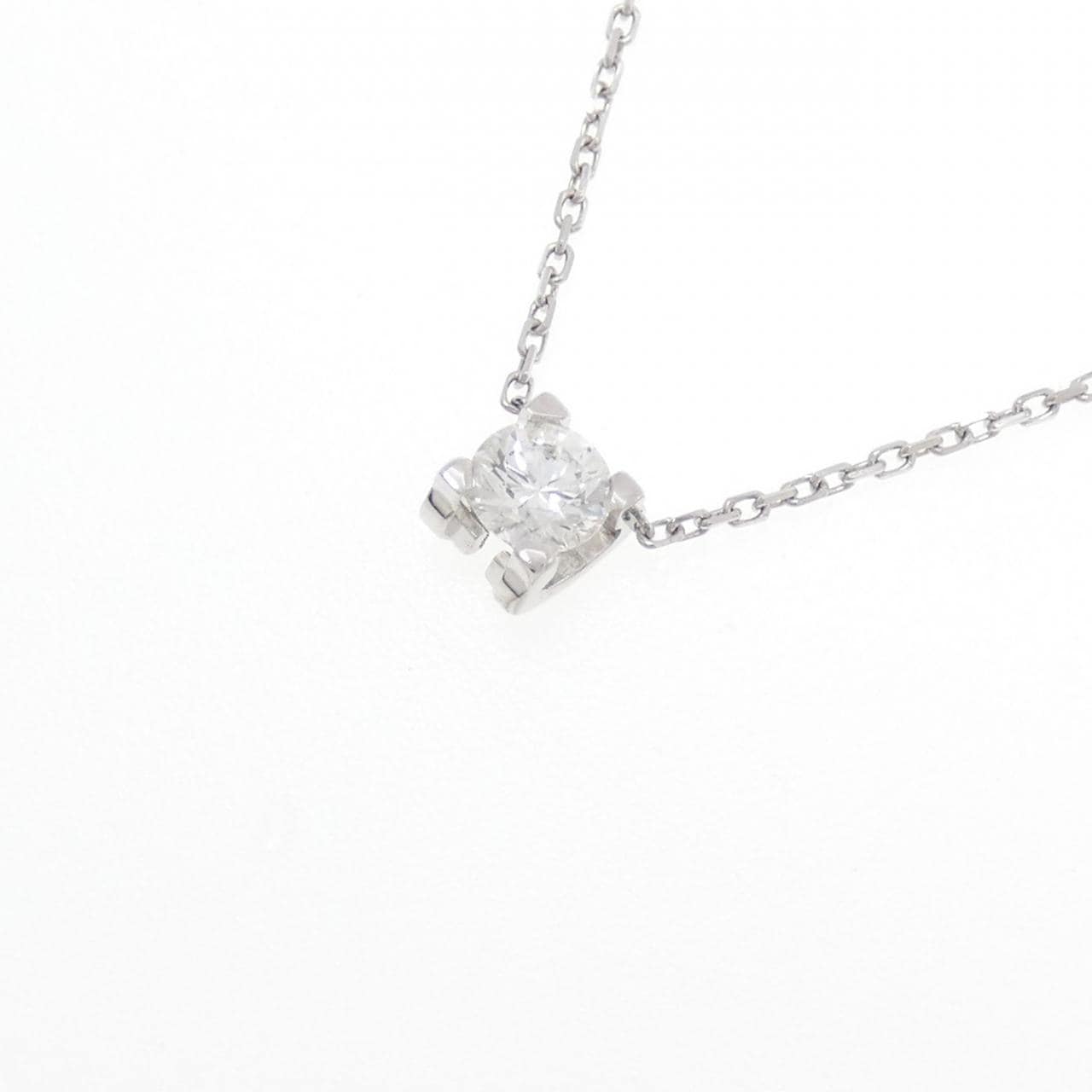 カルティエ Cドゥ カルティエ ネックレス 0.27CT H VVS1 3EXT