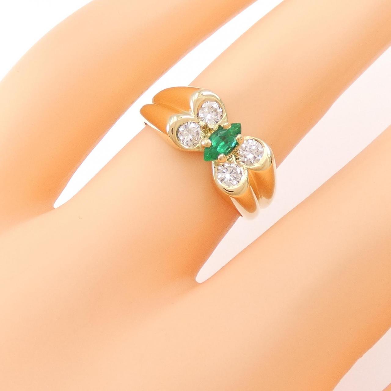 105169【】【ヴァンクリーフ&アーペル 】【VanCleefArpels】セリア リング K18YG ダイヤモンド 8号パピヨン 指輪  イエローゴールド 750 アクセサリー ブランドジュエリー - レディースジュエリー・アクセサリー