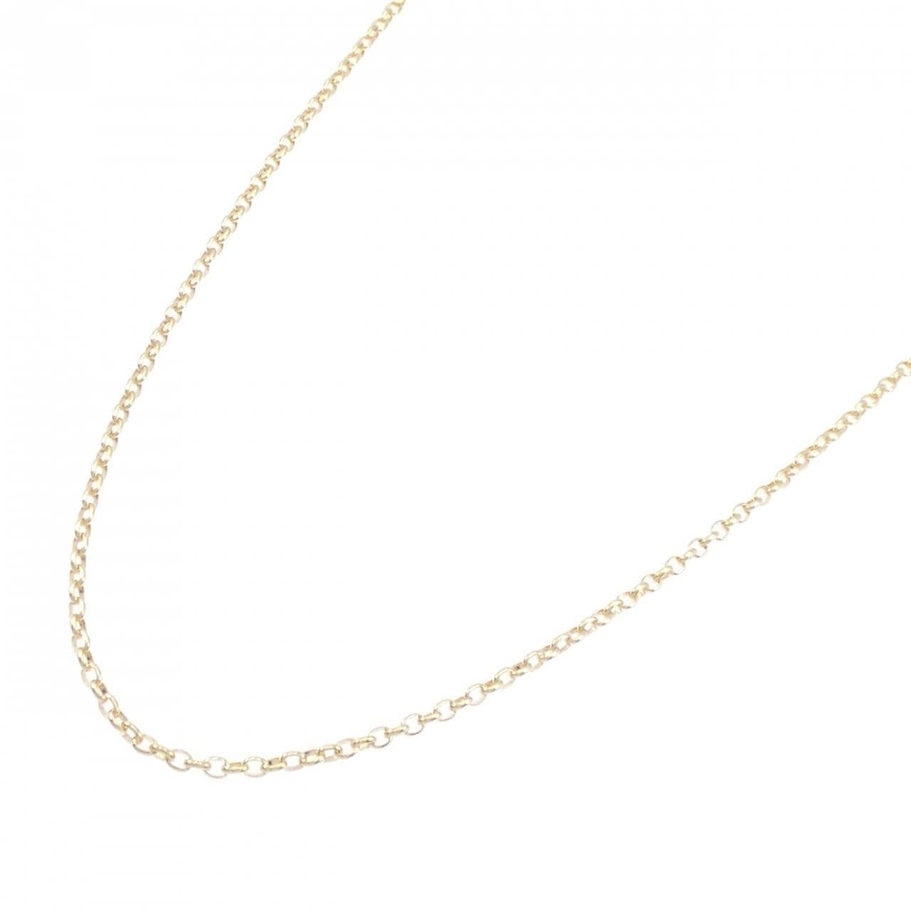 K18YG chain necklace