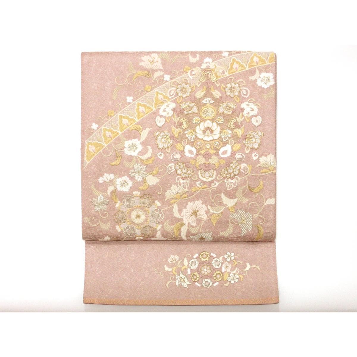 袋帯　刺繍加工
