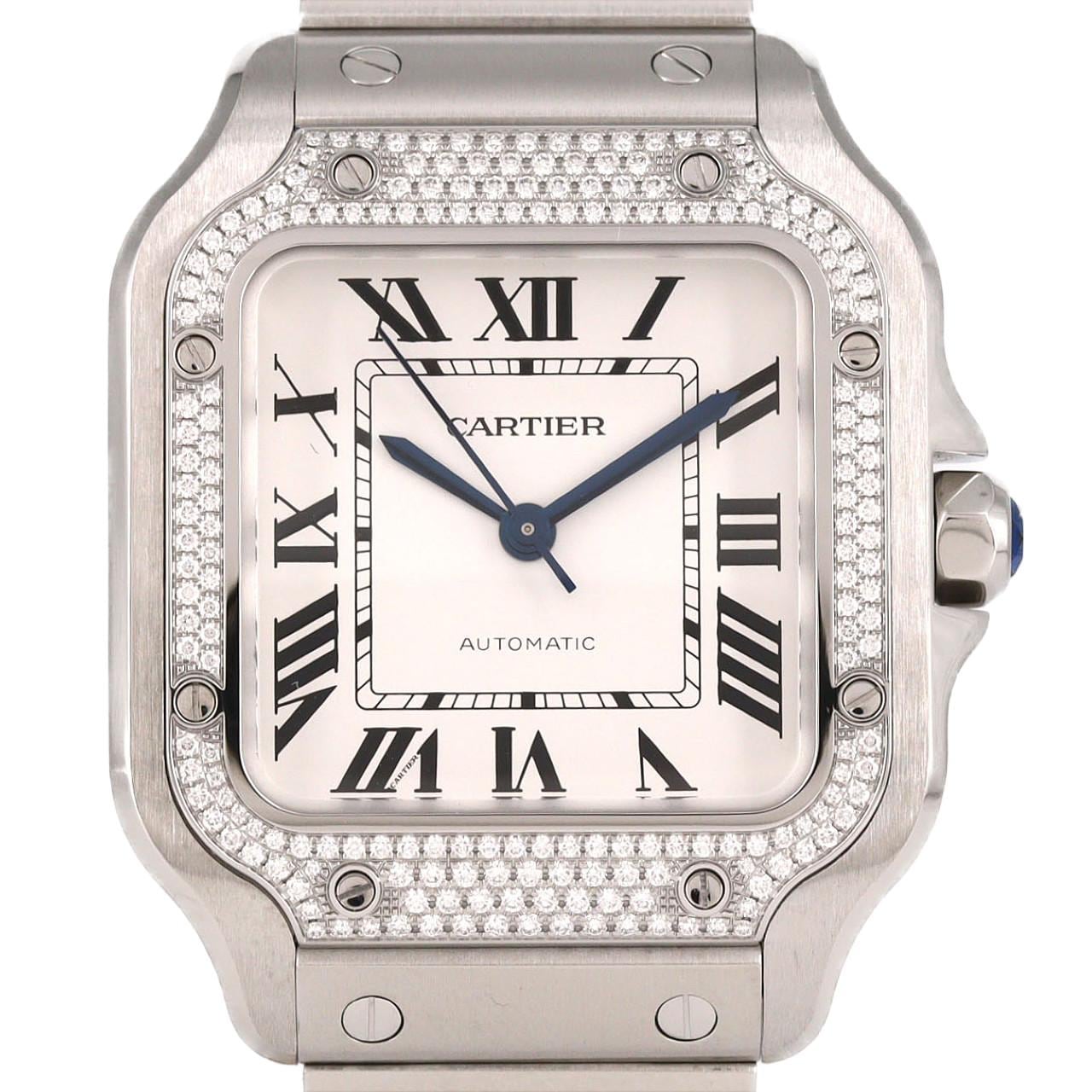 カルティエ サントス･ドゥ･カルティエ MM/D W4SA0005 SS 自動巻